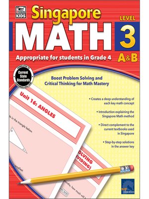 cover image of Singapore Math, Grade 4